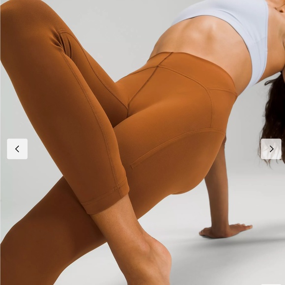 INSTILL HIGH-RISE TIGHT 25" in Copper Brown - Picture 1 of 10